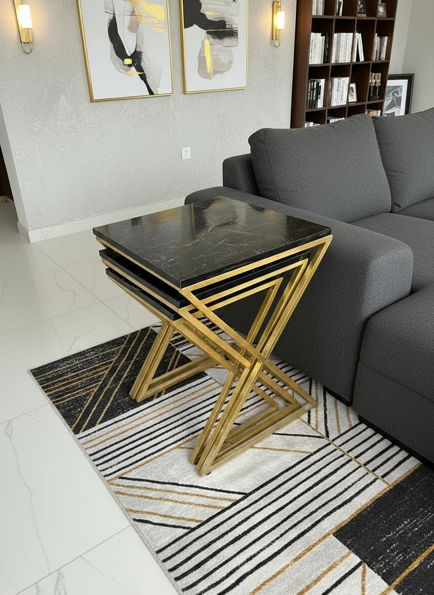 Bella Set Of 3 Nesting Table