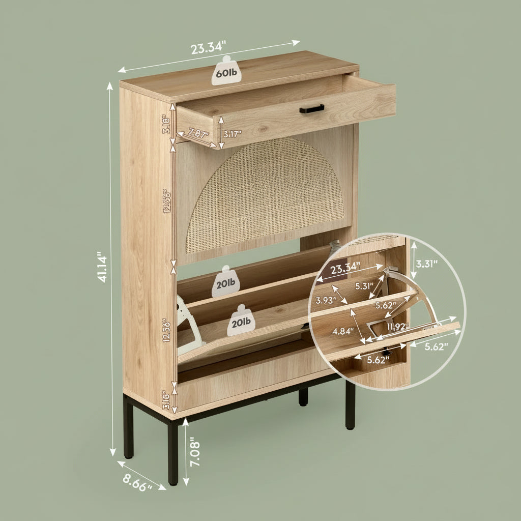 Rocky Shoe Rack