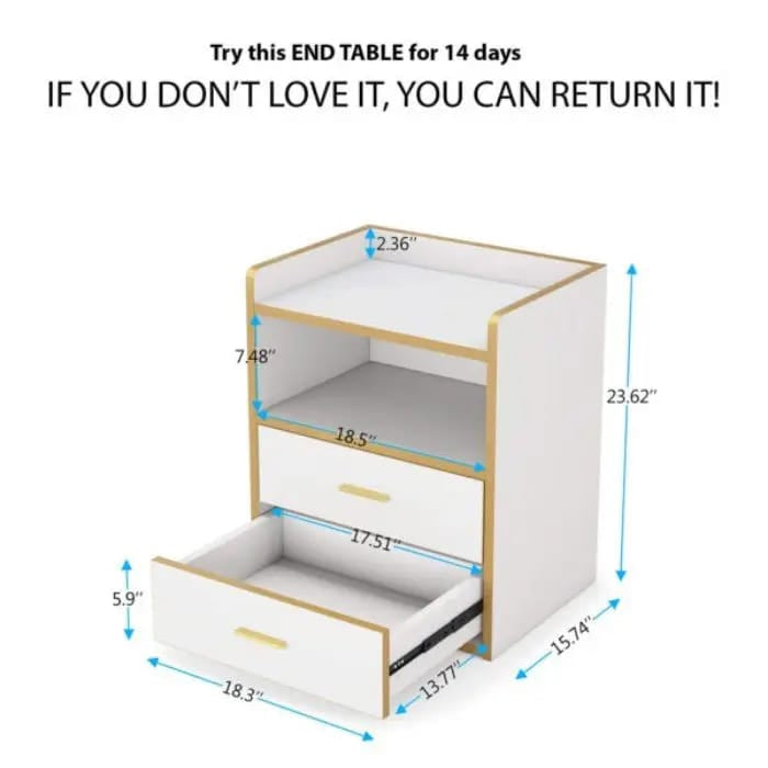 Clif Side Table/End Table