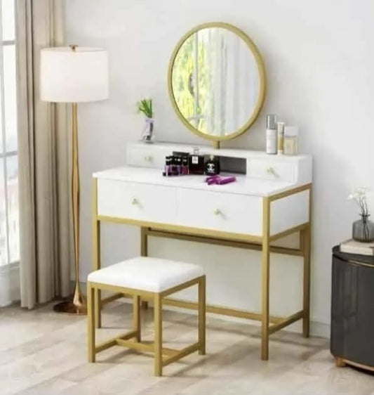 Alba Dressing Table With Stool