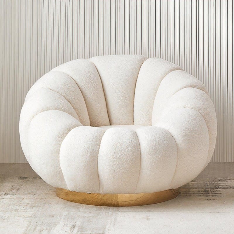Aria Chair+Table Boucle Fabric