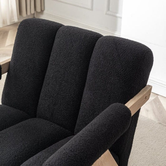 Blane Bedroom Chair Boucle Fabric