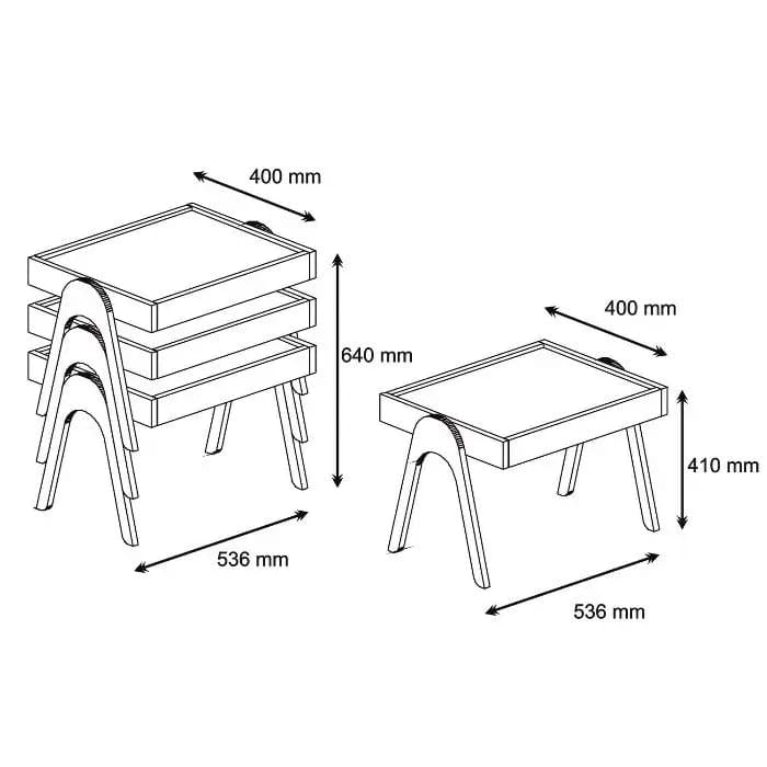 Lexa Nesting Table