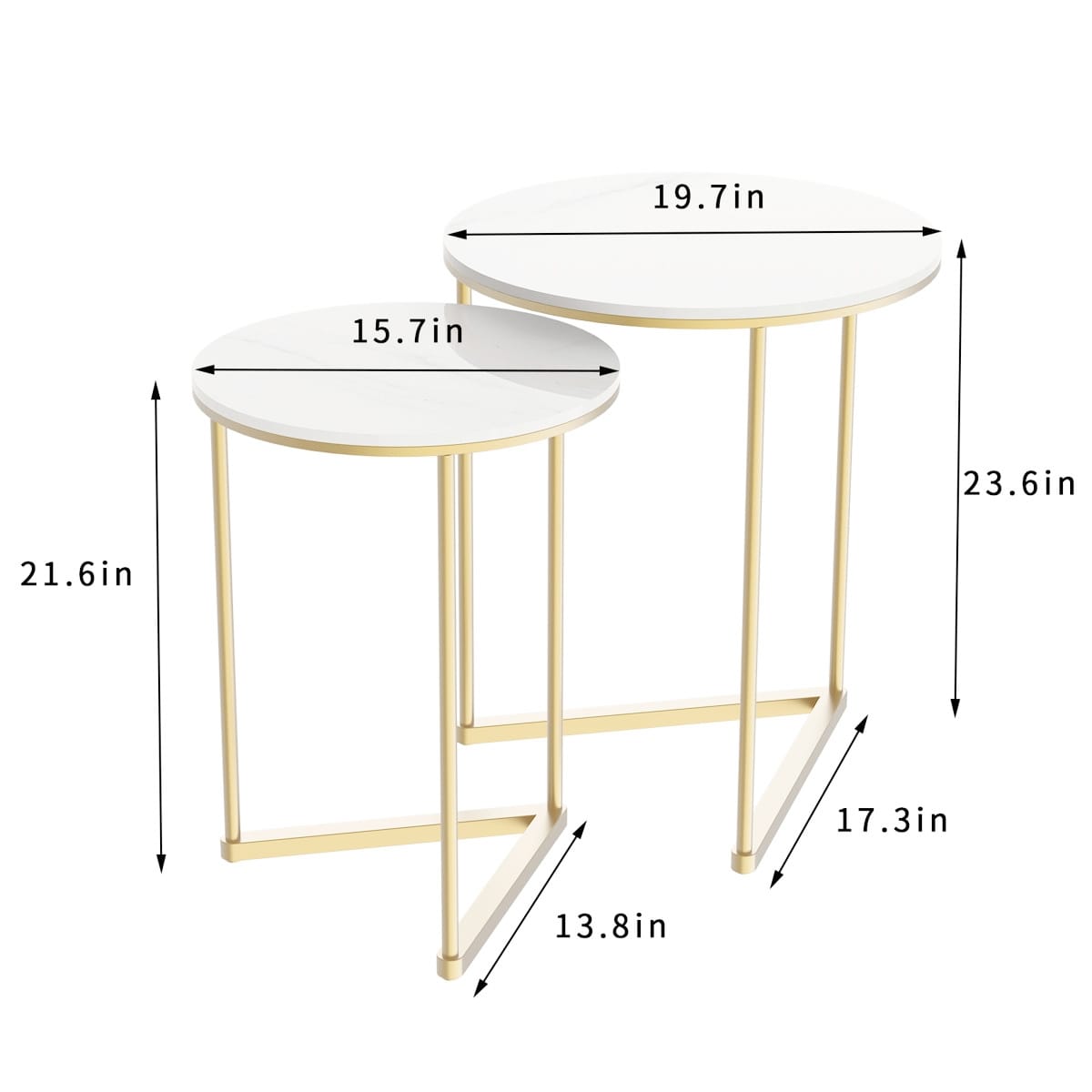 V Nesting Table