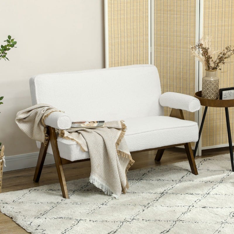Boucle 2 Seater Sofa