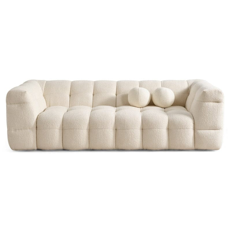 Boucle 3 Seater Sofa
