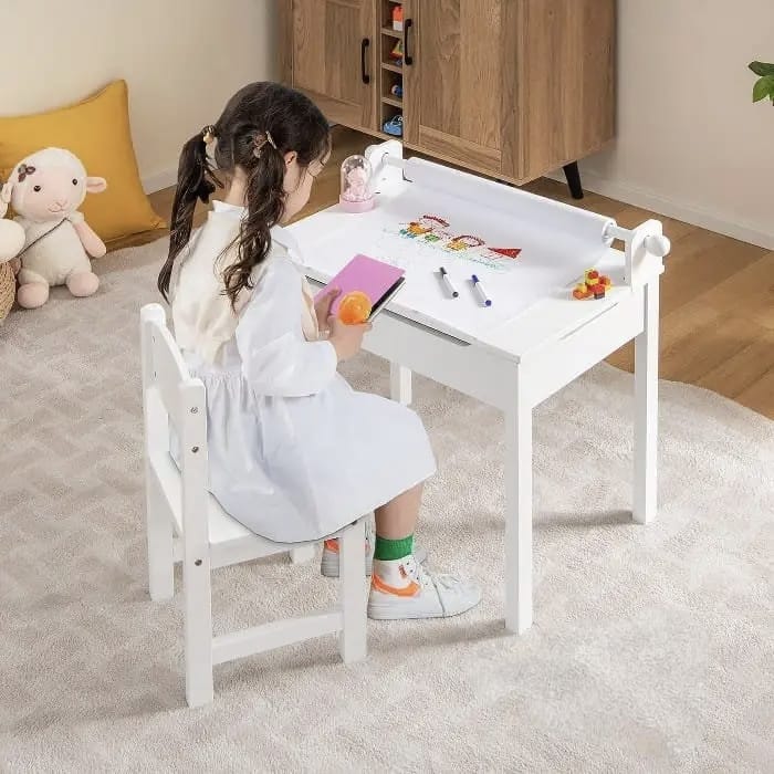 Alcantara Kids Study Table With Chair’s