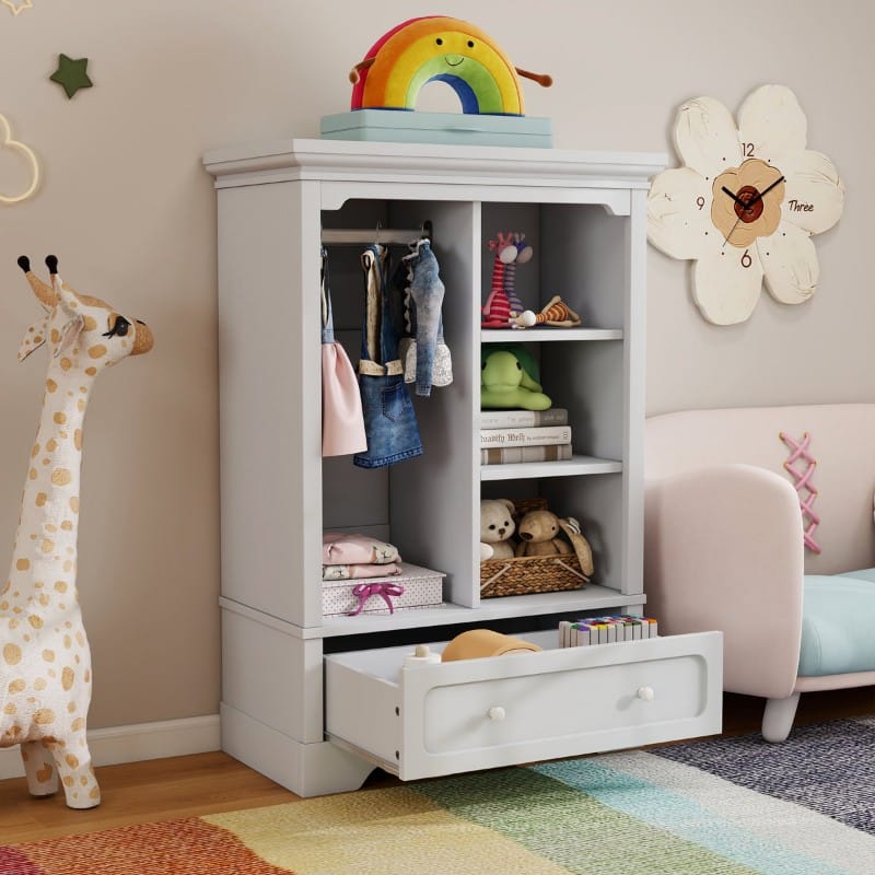 Alba Kids Wardrobe/Cupboard