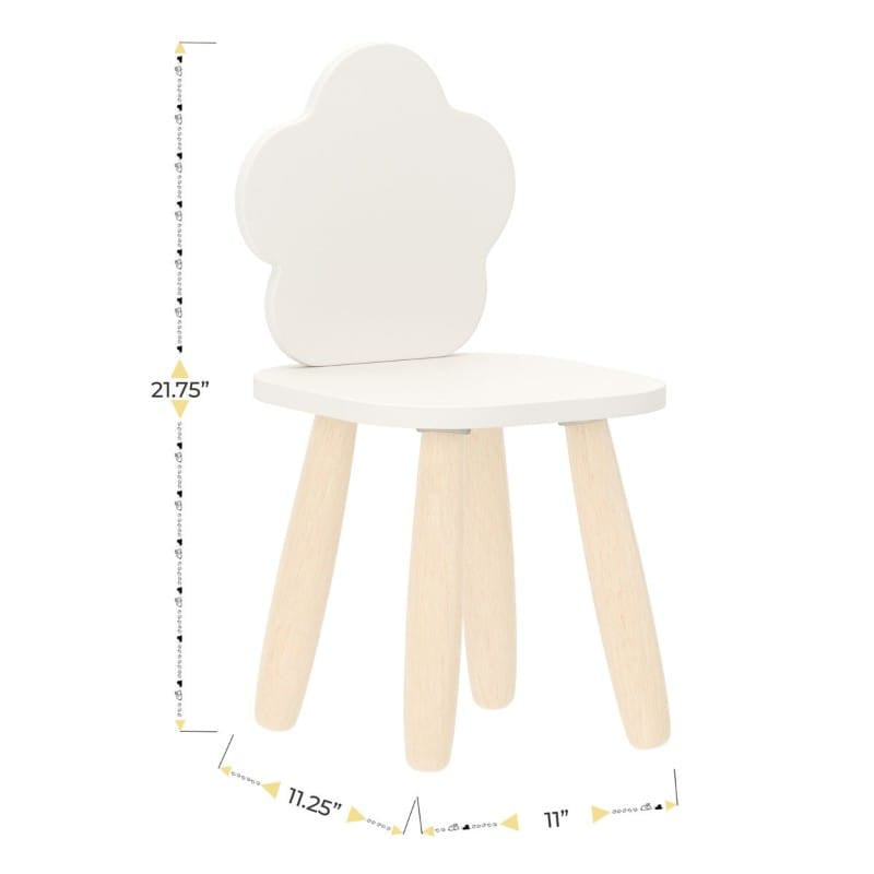 Cloud Kids Study Table & Chairs