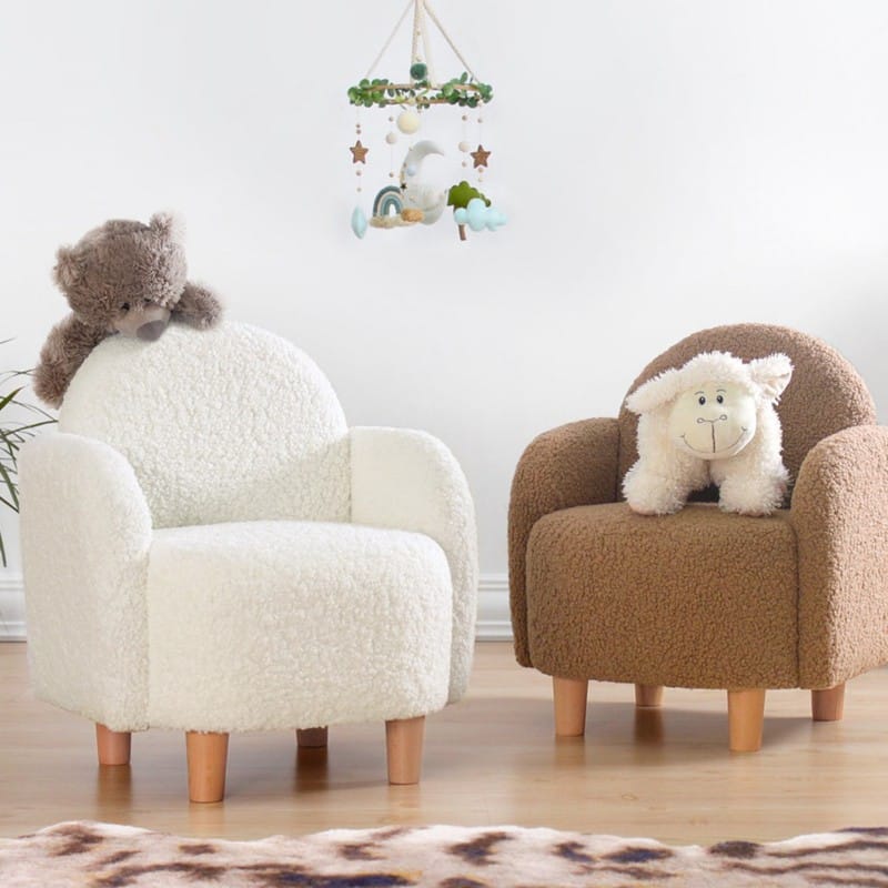Alee Kids Chair Boucle Fabric