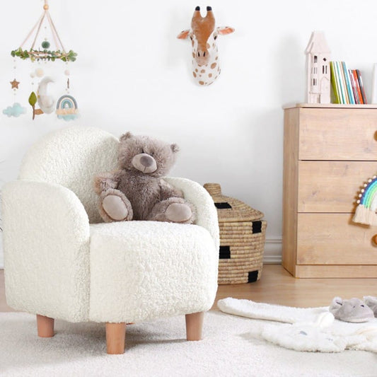 Alee Kids Chair Boucle Fabric