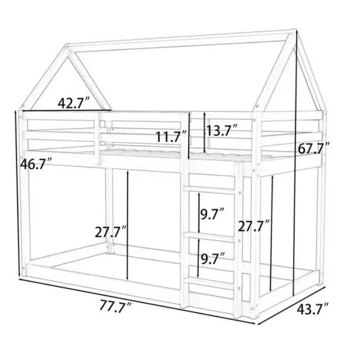 Ally Kids Bunk Bed