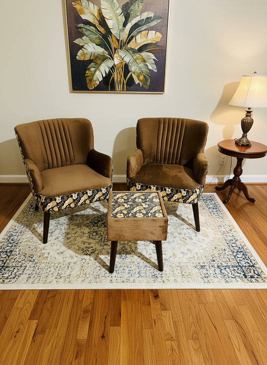 Azure Bedroom Chair