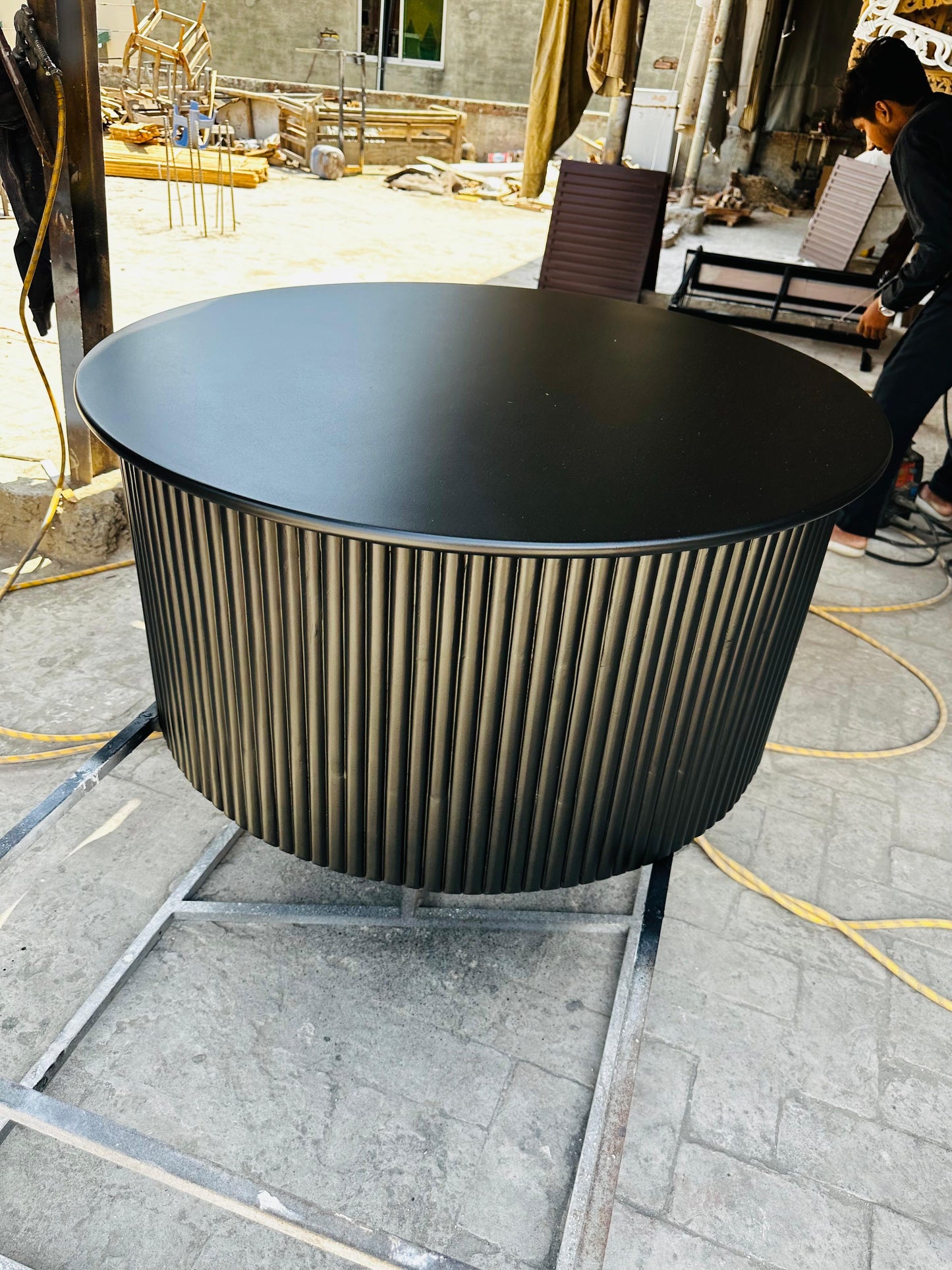 Abifa Black Coffee Table