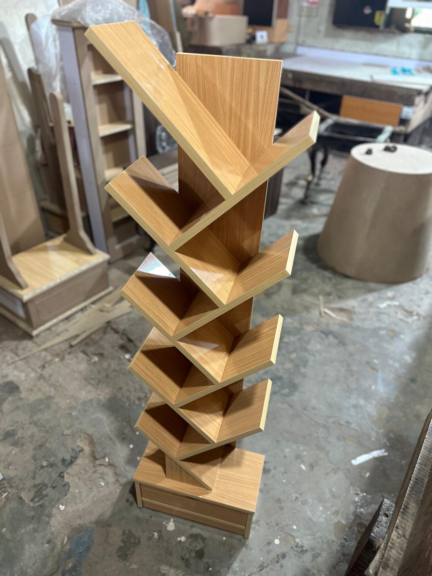 Tree Book Rack & Standing Shelf