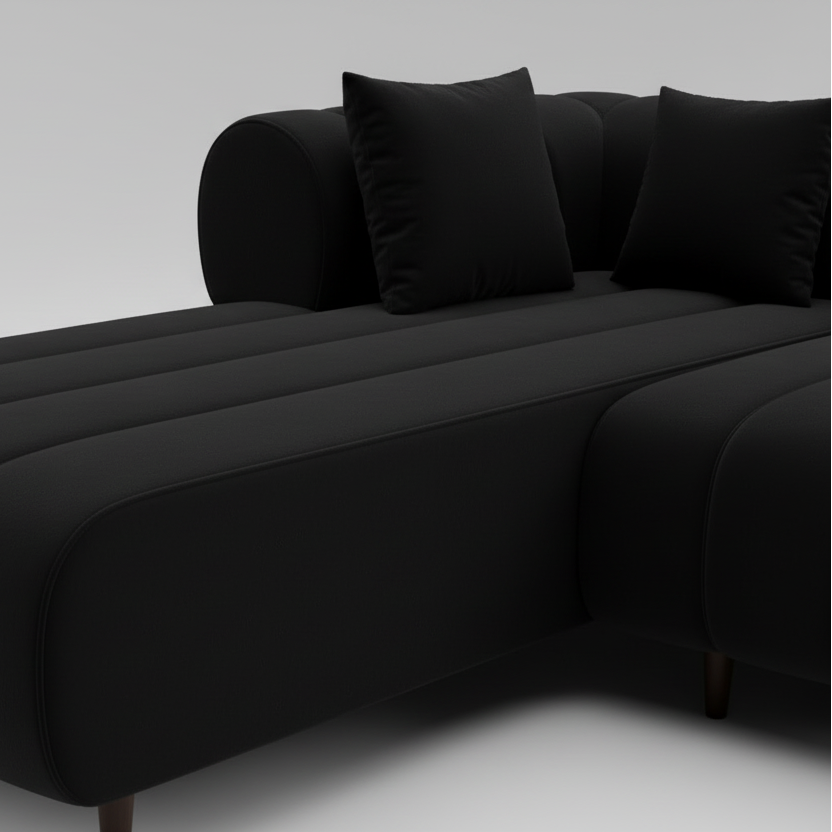 Luxx L Shape Sofa 6 Seater