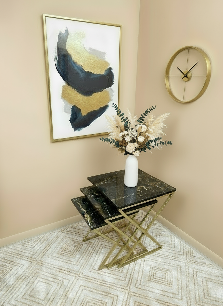 Bella Set Of 3 Nesting Table