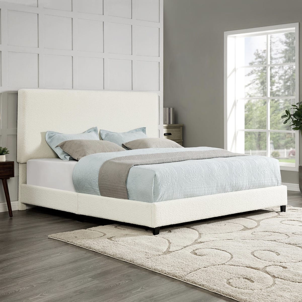 Ada Boucle Double Bed