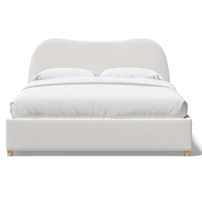Aila Boucle Double Bed