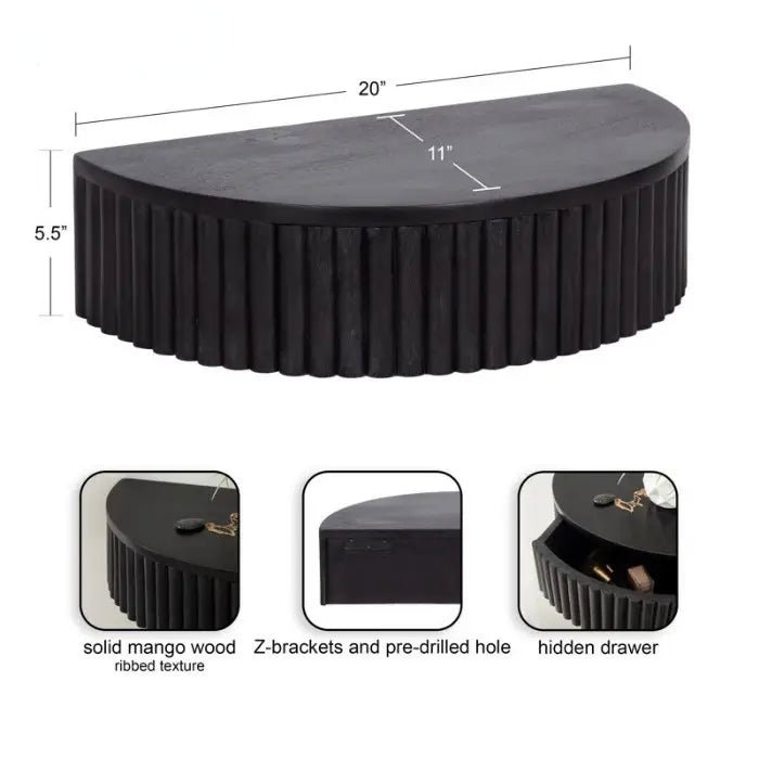 Albino Floating Shelf
