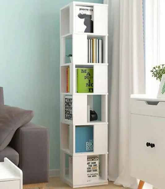 Ackla Rotating Book Shelf
