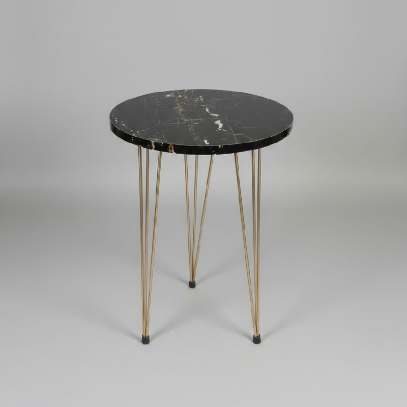 Alfa Single Nesting Table Black