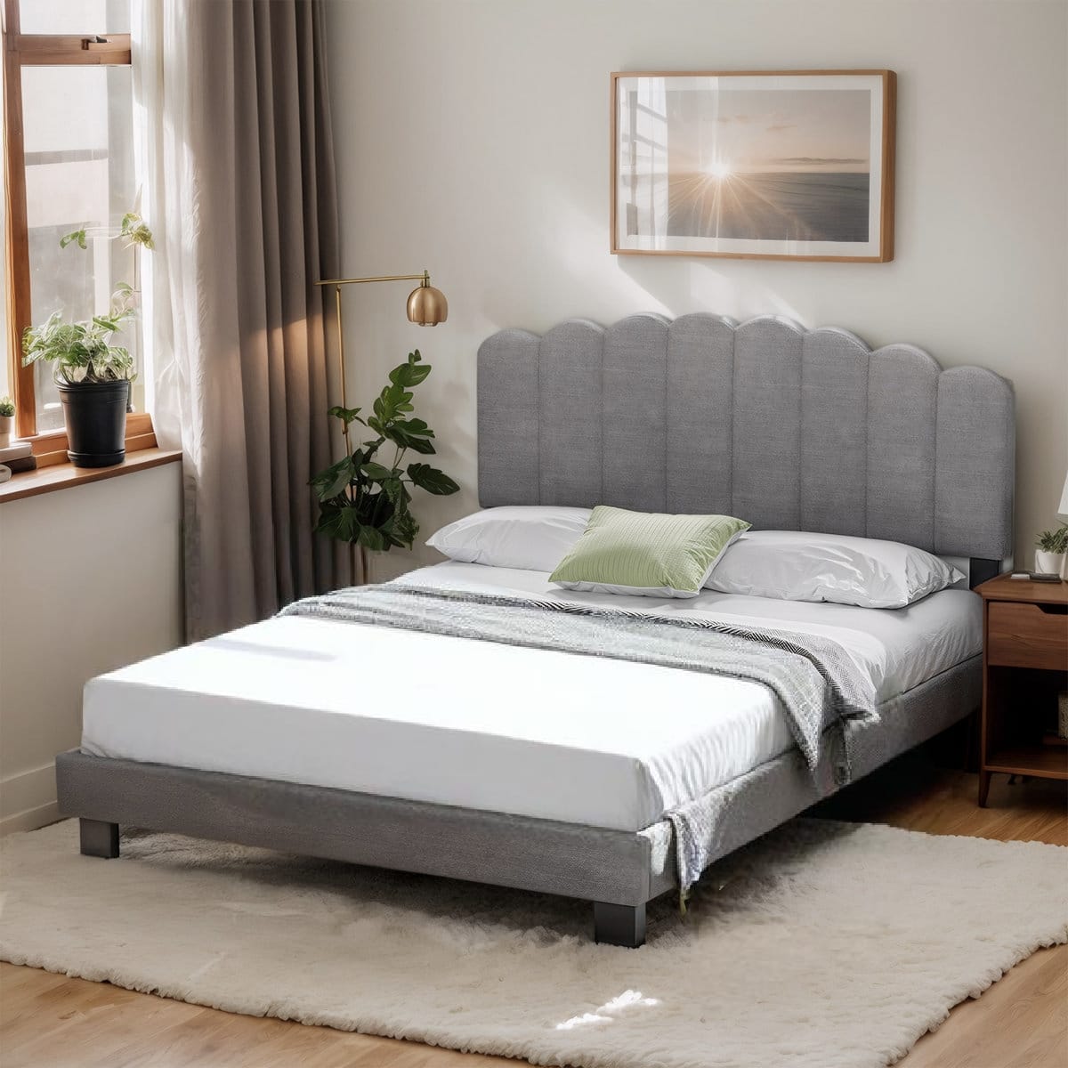 Afna Double Bed