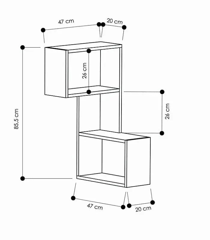 Elavo Book Shelf