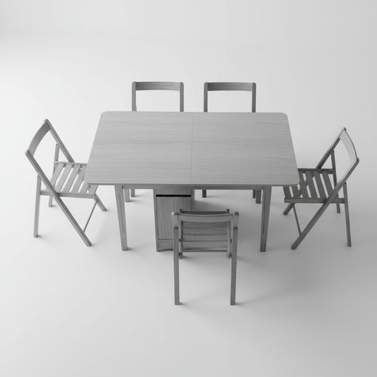 Lexa White Dining Table