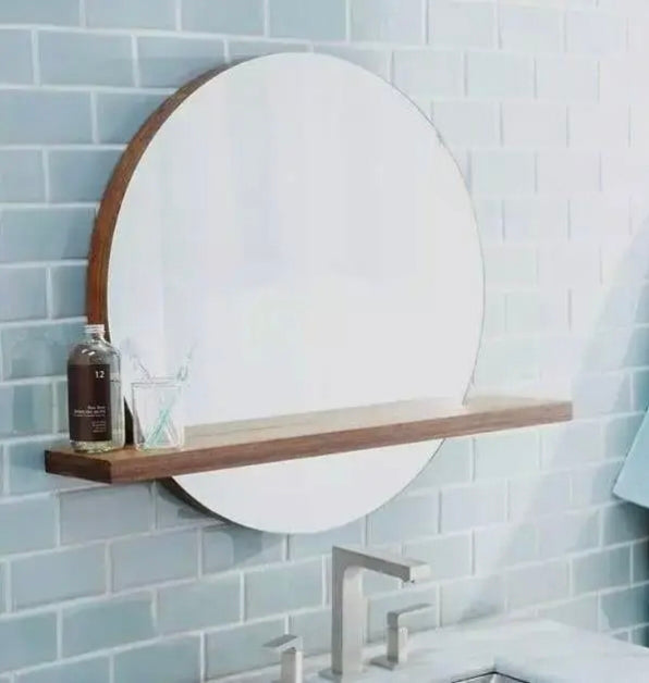 Alima mirror and shelf