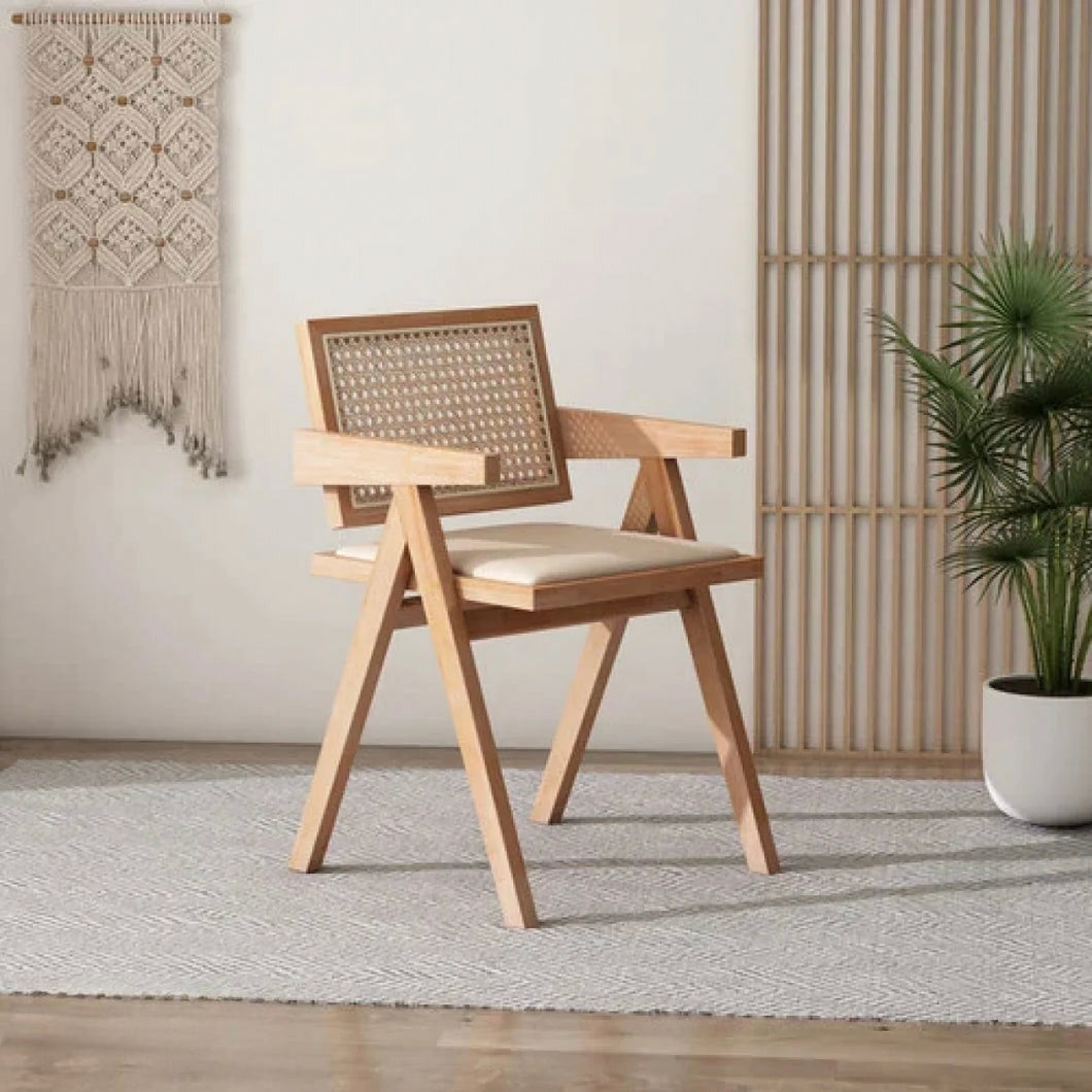 Rattan Wooden Chair
