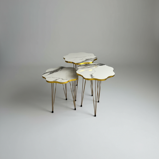 Flower Set OF Nesting Table