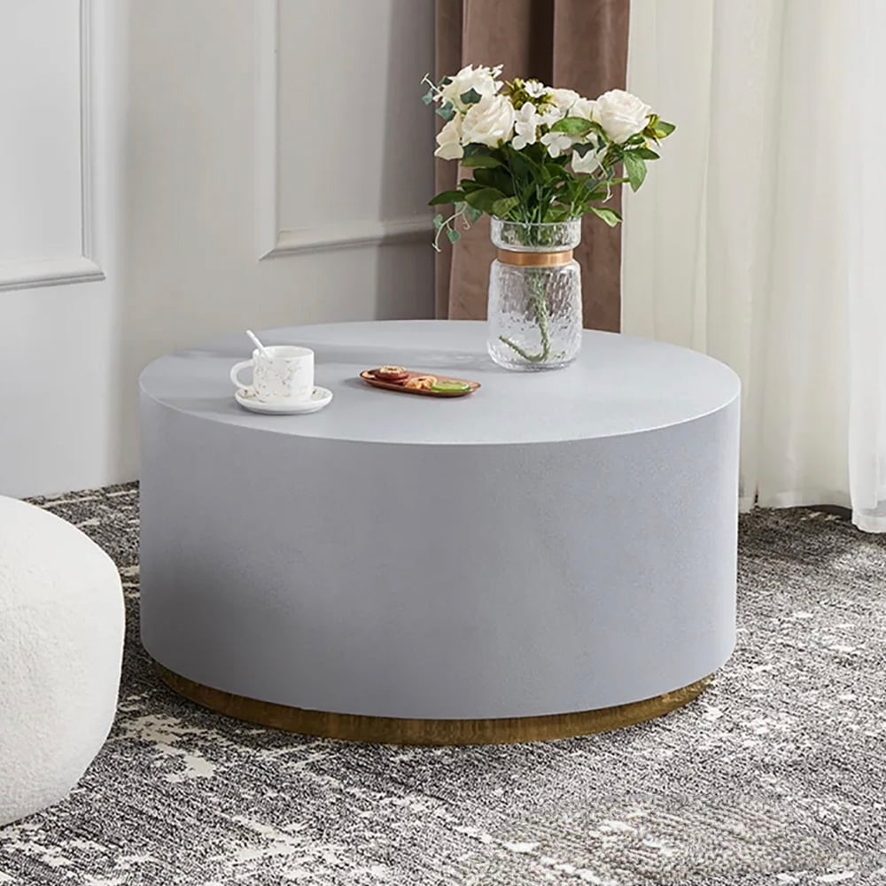 Acrete Round Coffee Table/Center Table
