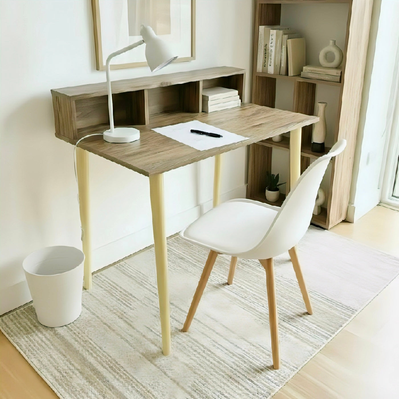 Aria Brown Study Table