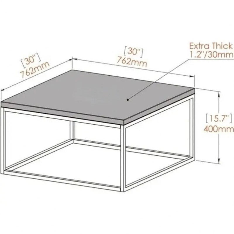 Aella Square Coffee Table/Center Table