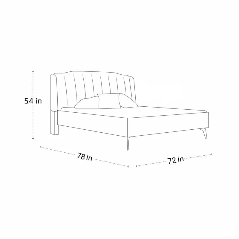 Aena Double Bed