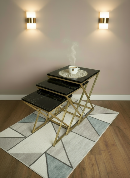 Bella Set Of 3 Nesting Table