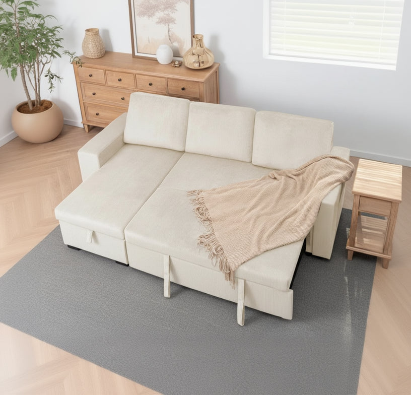 Dian L Shape Sofa Cum Bed