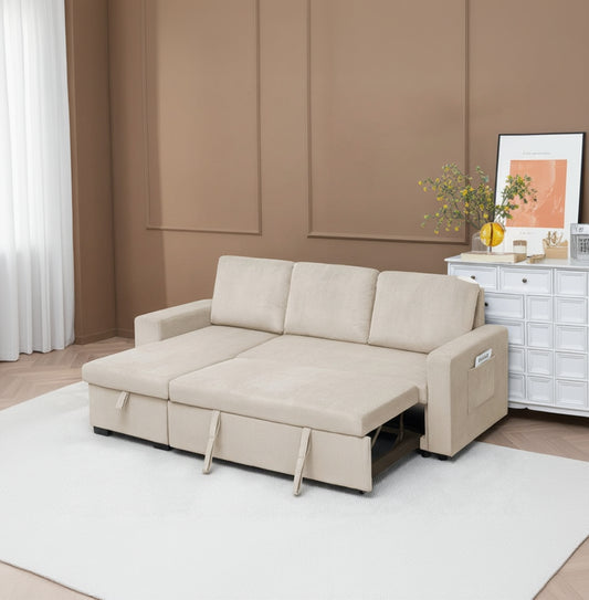 Dian L Shape Sofa Cum Bed
