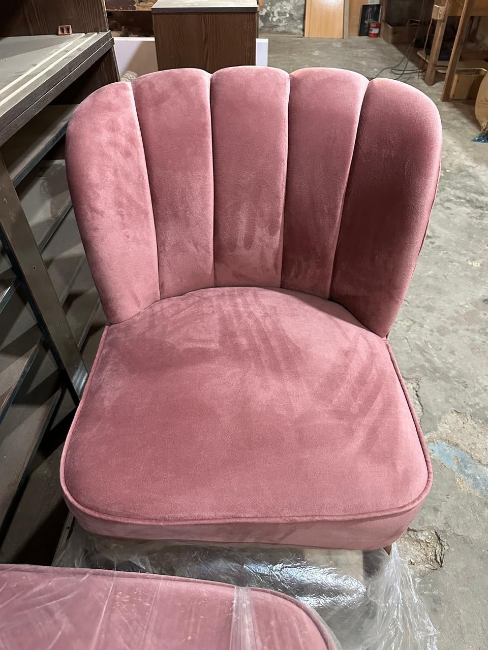 Alfa Pink Bedroom Chair