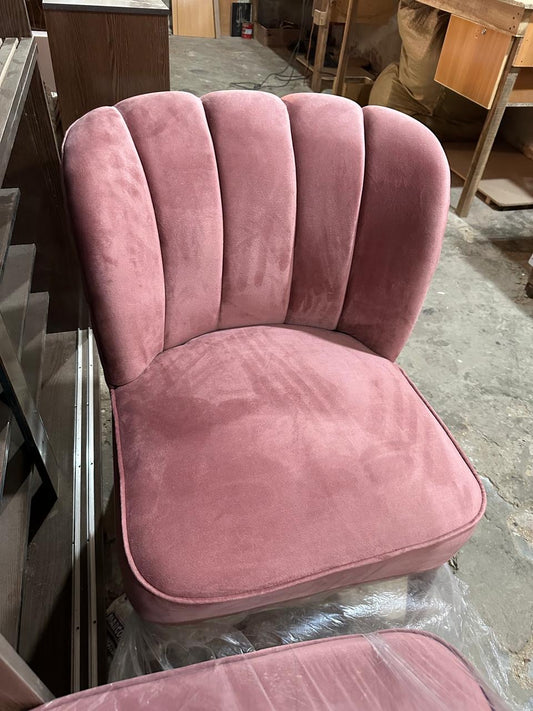 Alfa Pink Bedroom Chair