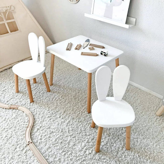 Bunny Rabbit Table With Chairs