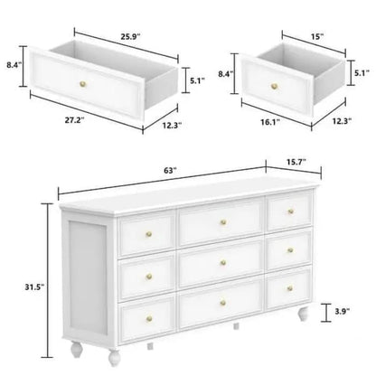 Milky Chester Drawer
