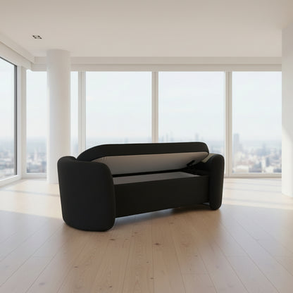 Modern 3 Seater Ottoman Storage