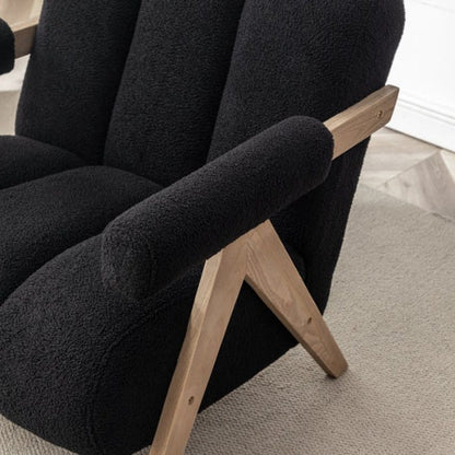 Blane Bedroom Chair Boucle Fabric