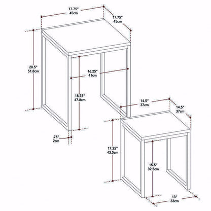 Zeta Nesting Table