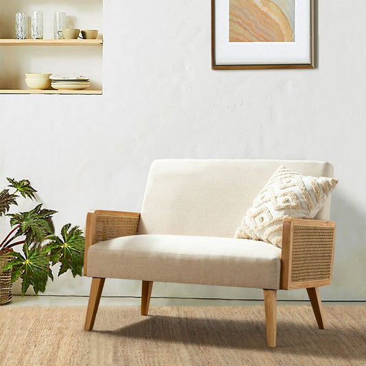 Rattan 2 Seater Sofa