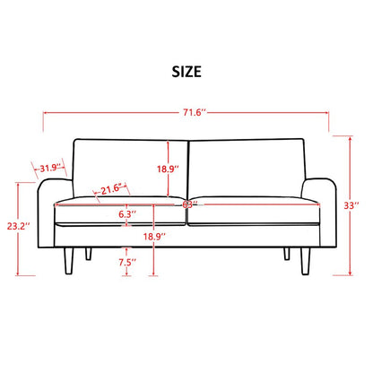 Bella 3 Seater Sofa