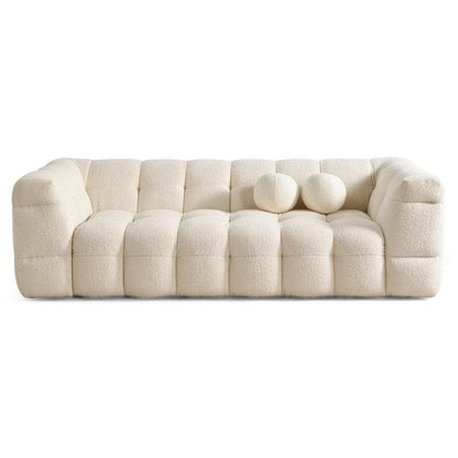 Boucle 3 Seater Sofa