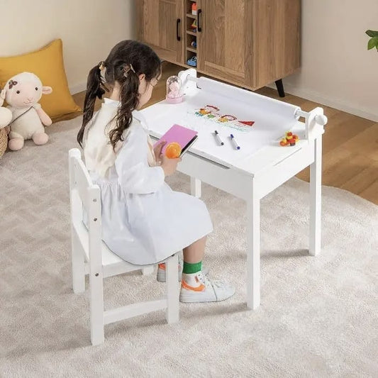 Alcantara Kids Study Table With Chair’s